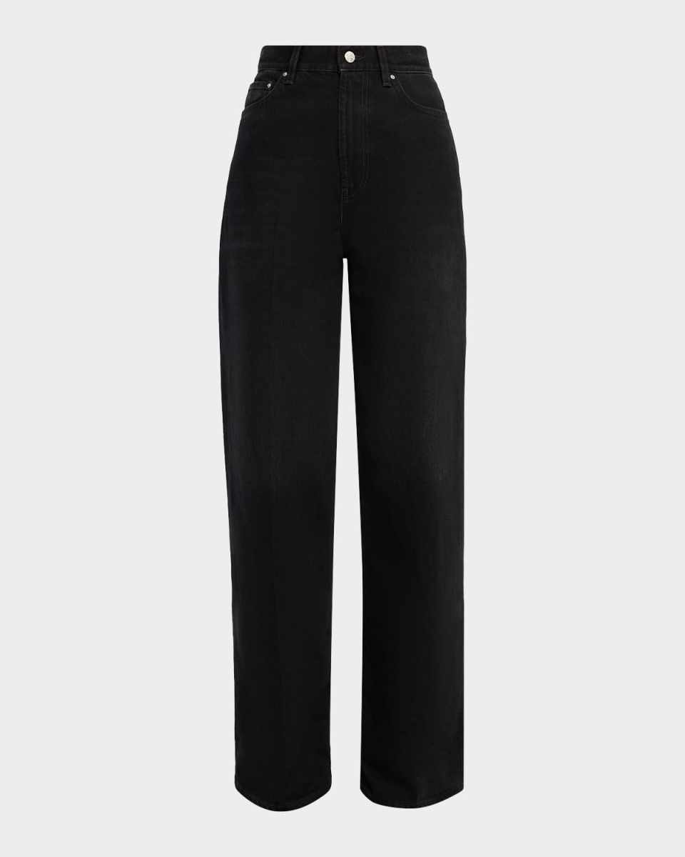 Wide-Leg Organic Cotton Jeans